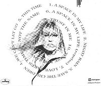 The back cover of one of Laurence's albums